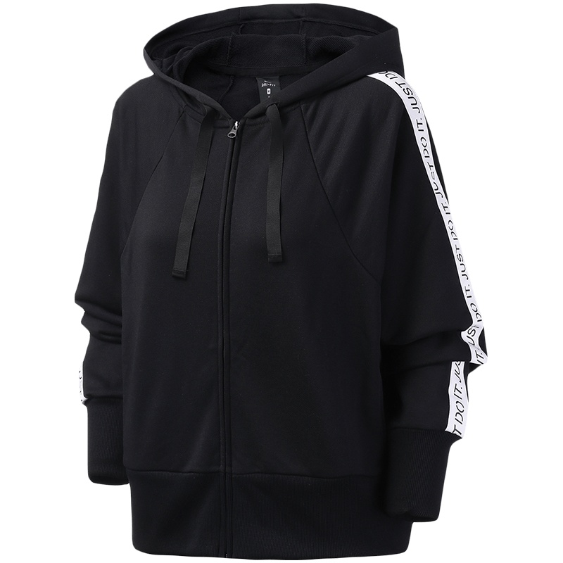 NIKE耐克女装外套连帽透气针织舒适开衫夹克运动服BV5042