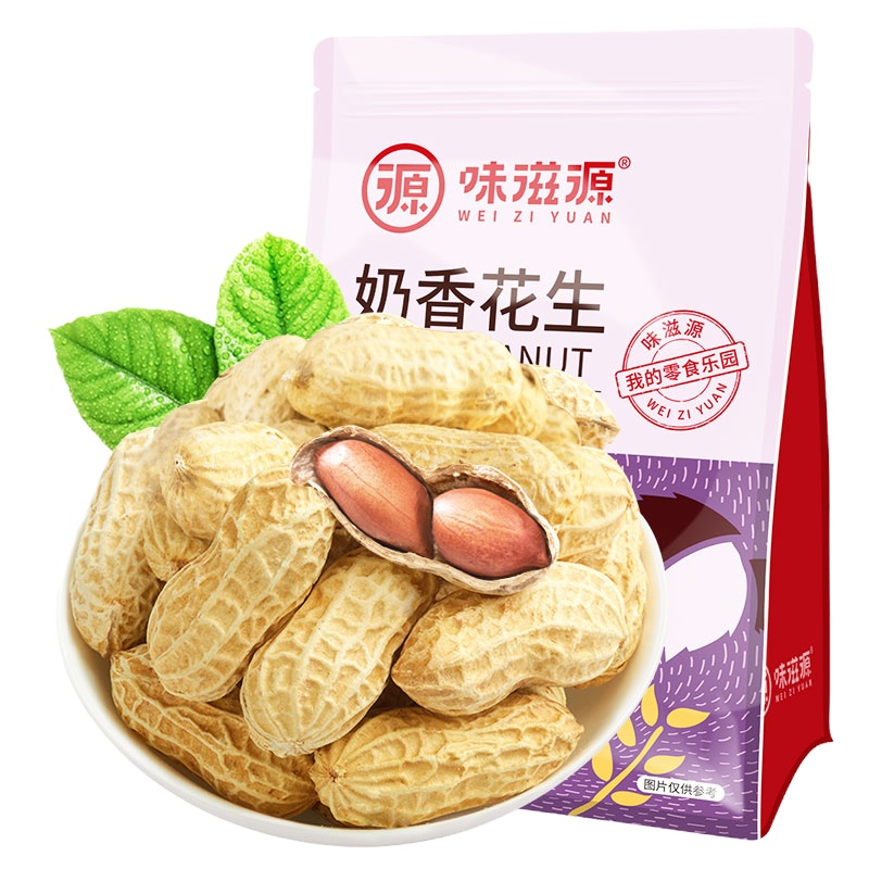ZHMD味滋源 奶香花生500g