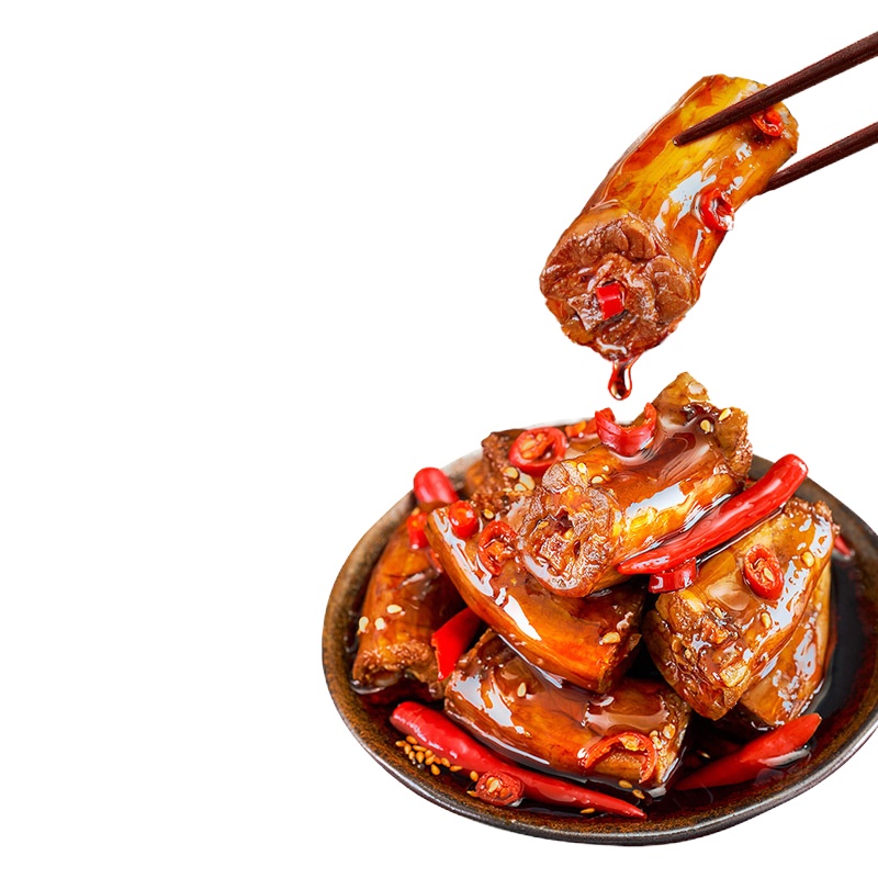 WQLQ蜀道香香辣鸭脖118g*4