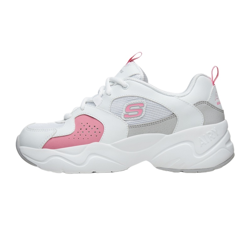 Skechers斯凯奇女款青春校园休闲运动鞋厚底老爹鞋88888358