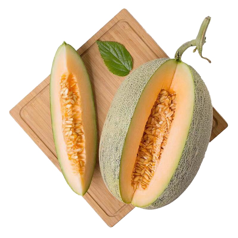 哈密瓜新鲜水果批发网纹瓜甜蜜瓜西州蜜 1个装(1.5-2斤)