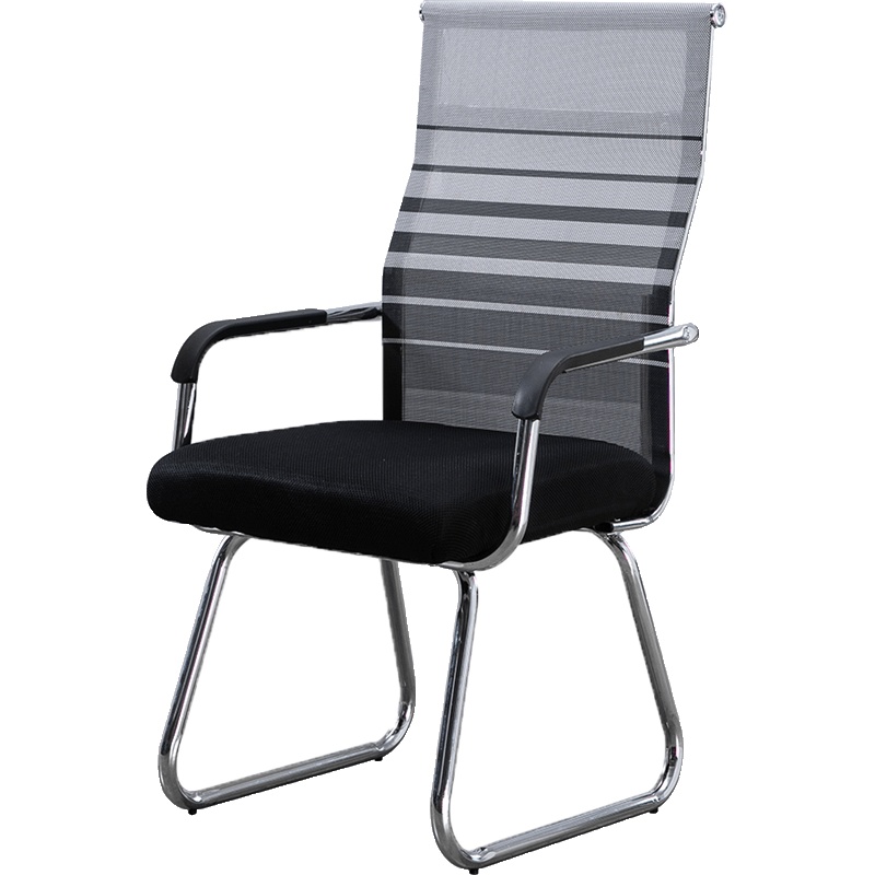 符象简约办公椅电脑椅家用学生职员会议椅弓形网椅麻将宿舍靠背座椅子培训椅