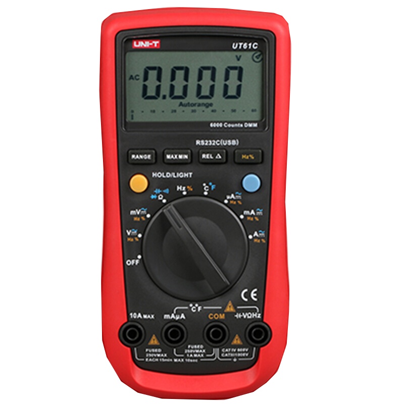 优利德 UT61C 自动量程型数字万用表 单位(件)
