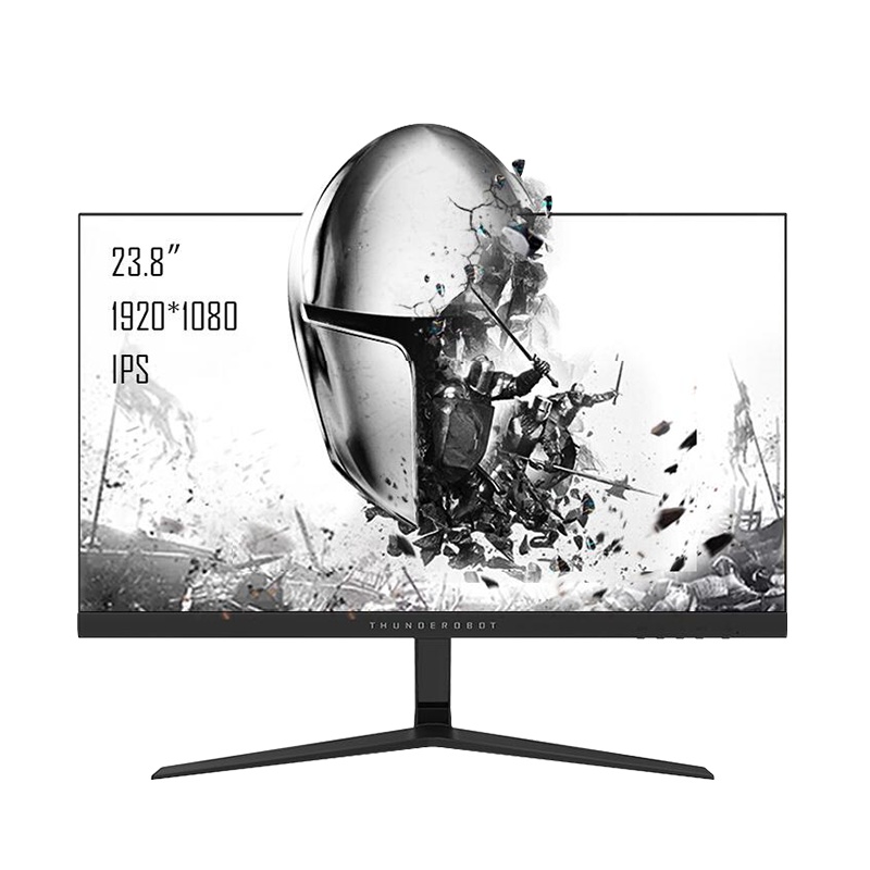 雷神(THUNDEROBOT) 23.8英寸 IPS面板 广视角 电竞游戏家用办公吃鸡低蓝光爱眼 可壁挂 75Hz HDMI高清接口电脑办公显示器游戏液晶显示屏