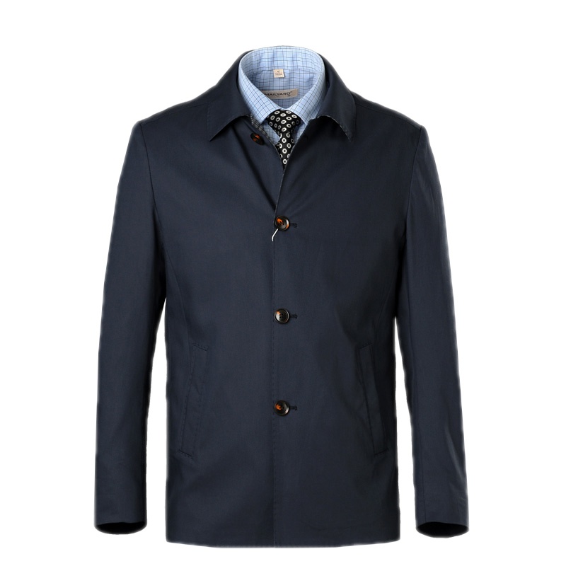 美尔雅(MAILYARD)风衣男 商务休闲男式风衣 男士春秋上衣外套 050