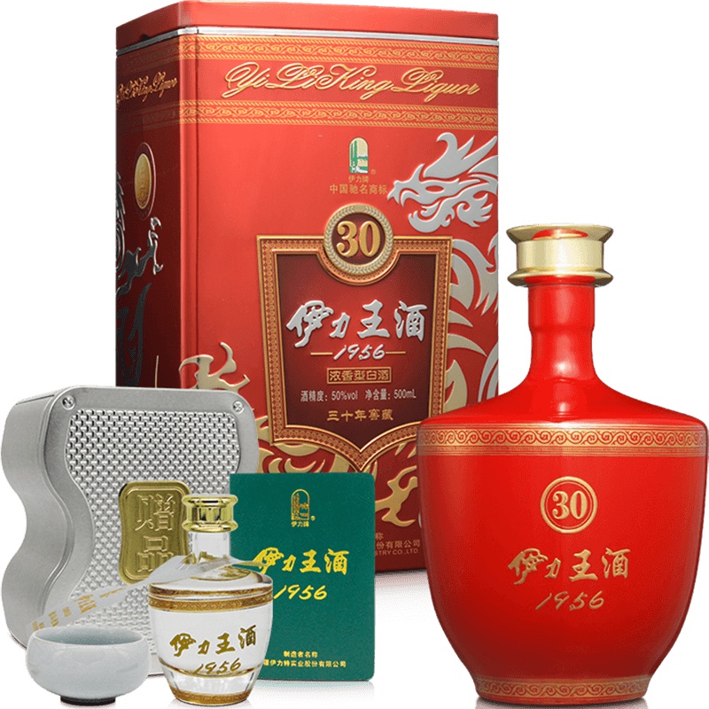 伊力特 50度伊力王酒500ml 浓香型白酒 新疆特产