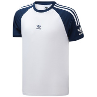 adidas阿迪达斯三叶草男装运动服大LOGO款圆领短袖上衣FL8918