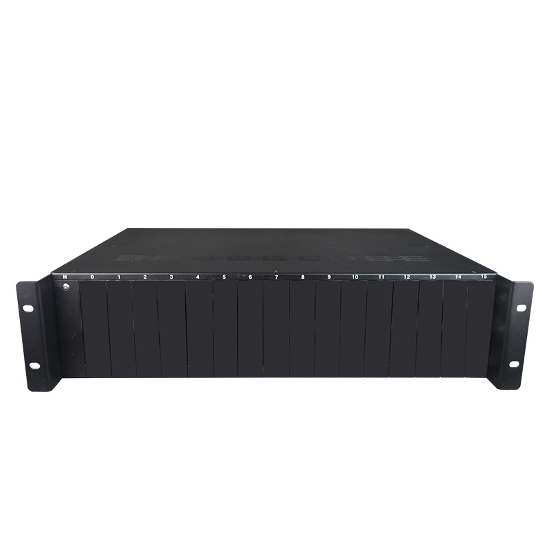 博扬 集中型协议转换器机框 17槽插卡式E1F1协转(配10个插卡式板卡) 1套价 BY-ENG-2UMP