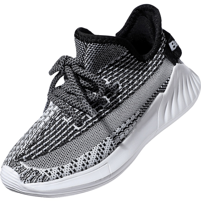 BELLE百丽童鞋儿童休闲鞋2020春新品男女童透气运动鞋可机洗网布椰子鞋