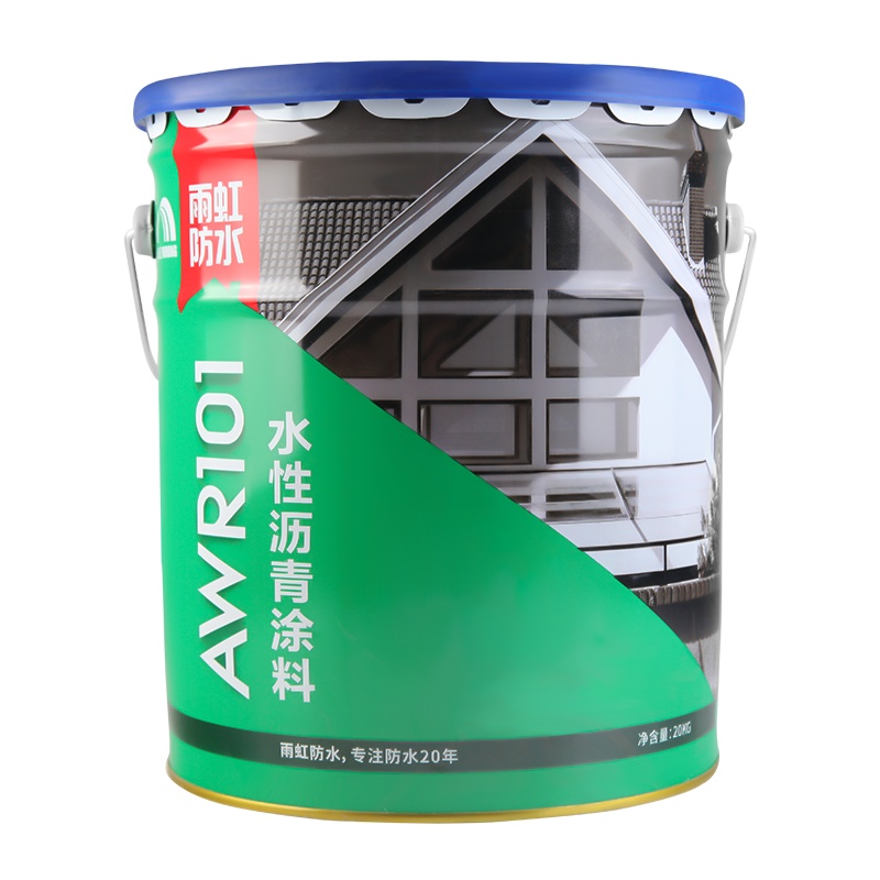 雨虹防水 东方雨虹水性沥青涂料平房屋顶防水补漏材料胶水裂缝漏水防漏 AWR101