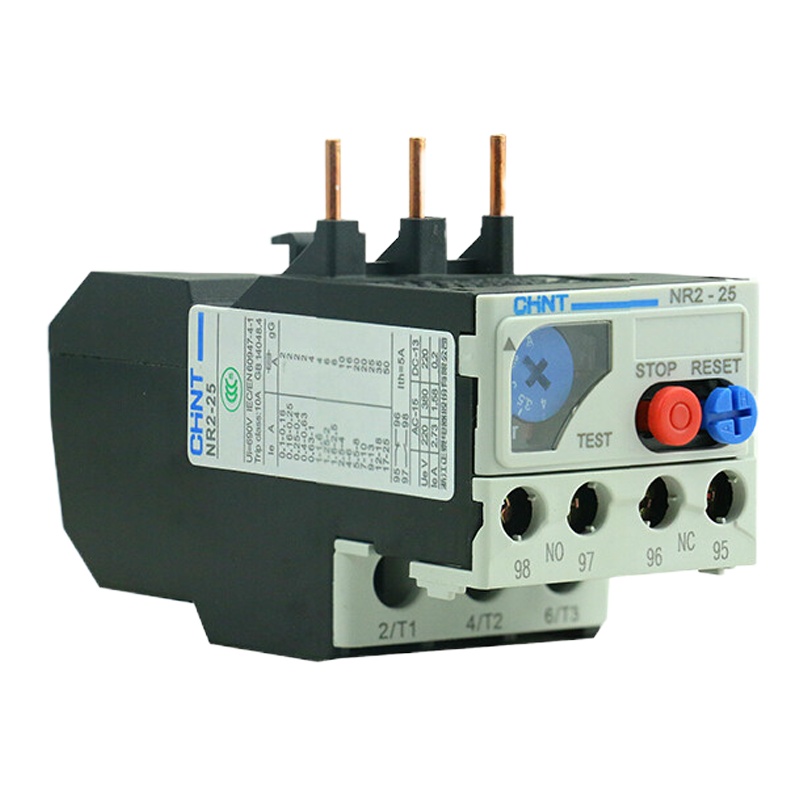 正泰热过载继电器NR2-25/Z温度继电器220V热保护器 NR2-25/Z 4-6A