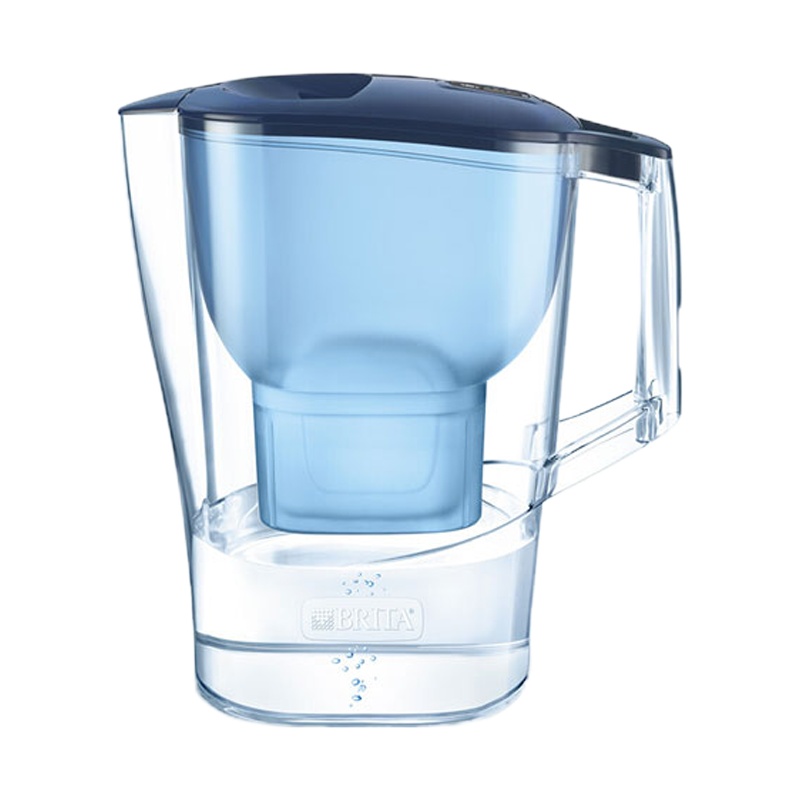 碧然德(BRITA)摩登Aluna系列(蓝色) 1壶1芯 过滤净水器家用办公户外多用式滤水壶净水壶 蓝色