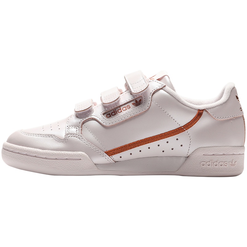 adidas阿迪达斯三叶草女鞋Continental 80魔术贴运动休闲鞋EE5585