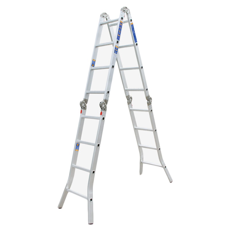 瑞居 YQGJT-6-5000 六关节折梯500 金属银色 (1)台