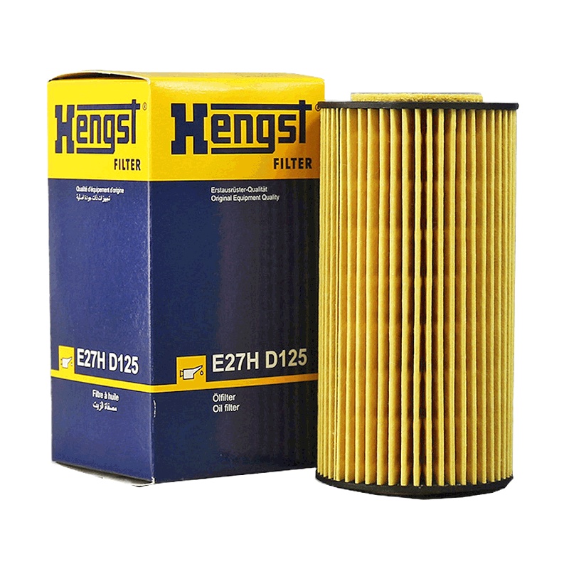 汉格斯特(hengst)机滤纸芯E27HD125适配奥迪A4/A6L/TT/尚酷3/高尔夫6