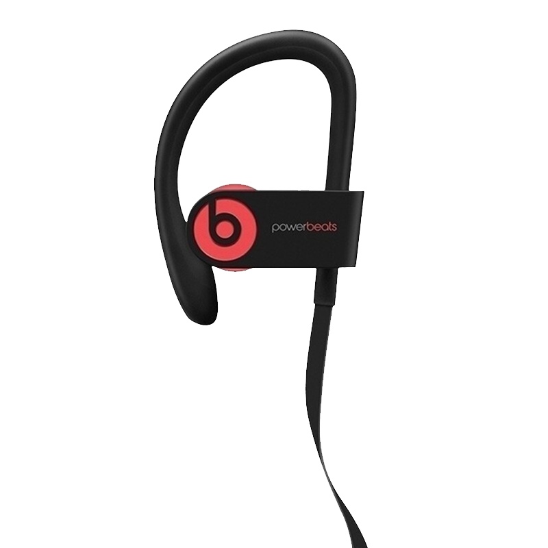 [二手99新]Beats Powerbeats3魔音PB3蓝牙无线运动耳挂式耳机3代 迷幻红(含配件) 99新