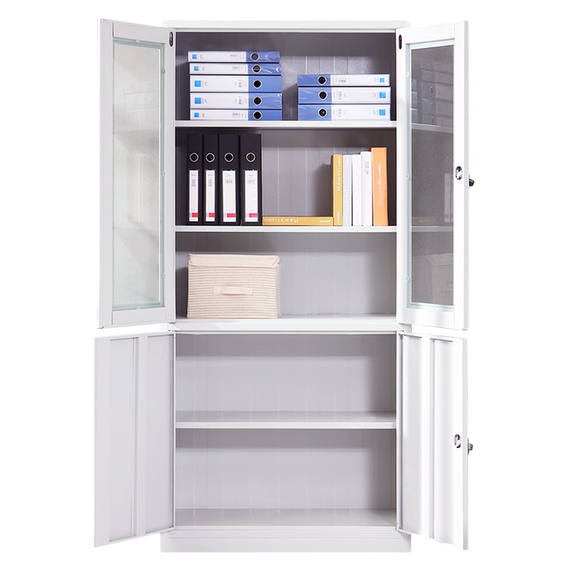 欧宝美文件柜办公柜钢制铁皮柜资料档案柜储物柜大器械文件柜