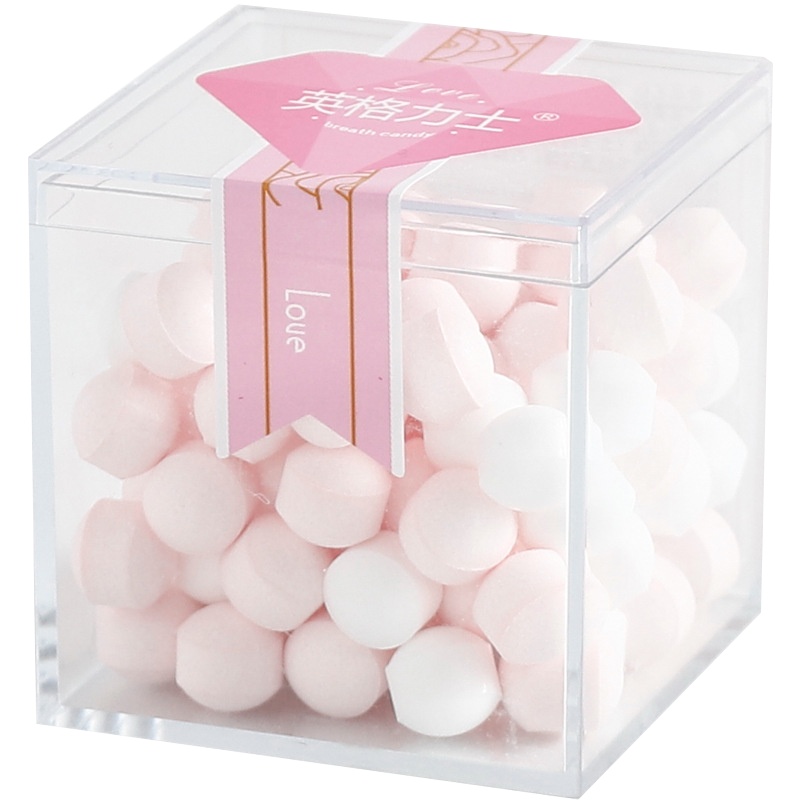 网红薄荷糖3盒润喉糖 网红吐息糖约会清口糖接吻糖果花香玫瑰花薄荷糖香体糖君初一心