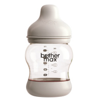 BROTHER MAX麦斯兄弟英国进口PPSU新生儿宝宝断奶神器耐摔婴儿宽口径防胀气奶瓶160ml