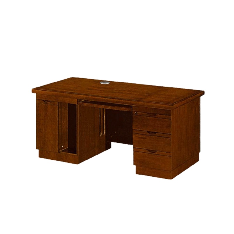 麦格尚 办公桌C FBGZ-YL025 实木油漆电脑桌 职员桌主管桌经理桌 中班台写字台