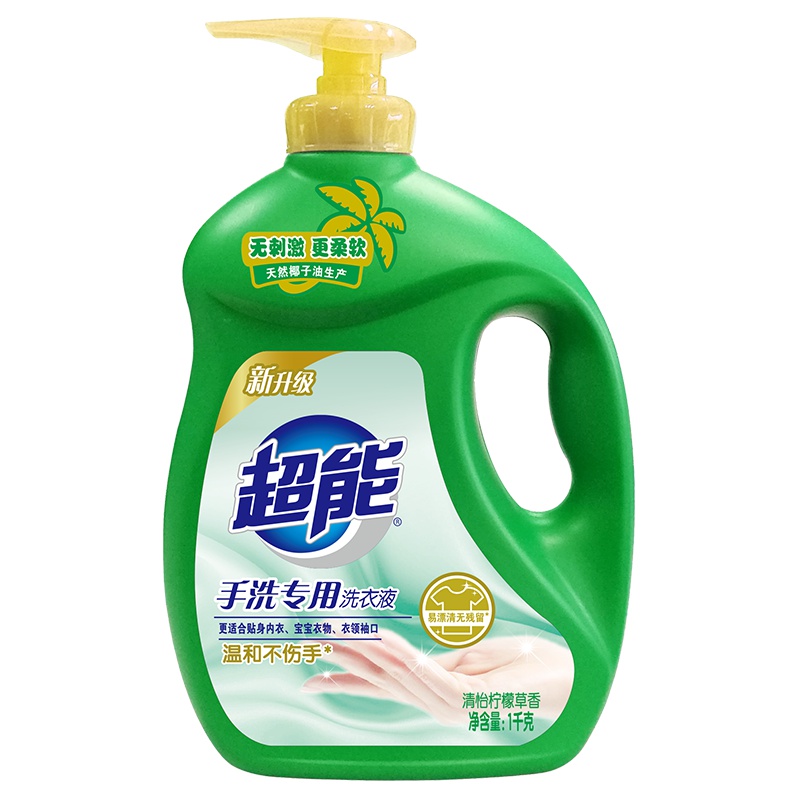1kg超能手洗专用洗衣液[纳爱斯]