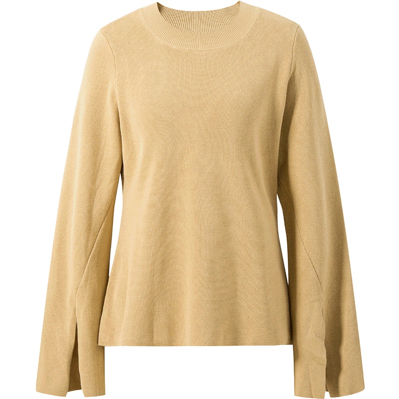 【商场同款】伊芙丽秋装新款韩版长袖宽松针织衫女