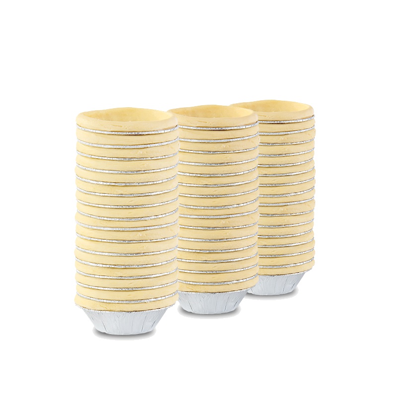 蛋挞皮批半成品带锡底家用葡式蛋挞烘焙原料24个迷你