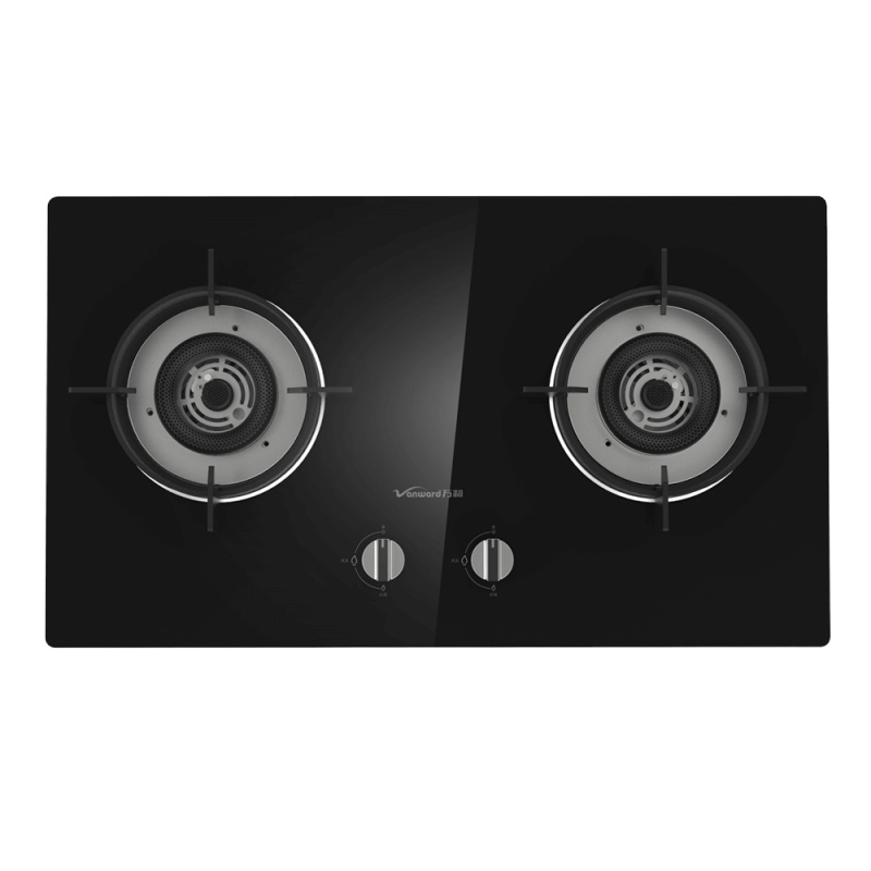 万和 多孔双直喷 钢化黑晶面板燃气灶CL06(天然气/液化气)