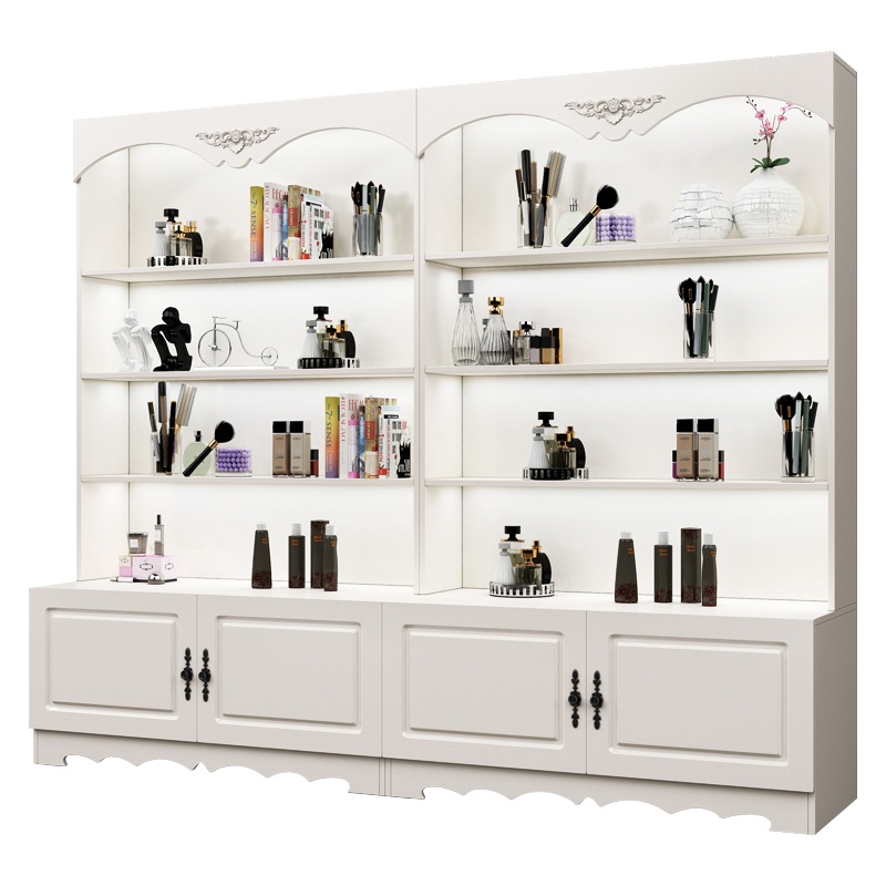 DXBG精品化妆品展示柜隔断货柜货架展示架展柜美容院产品陈列柜