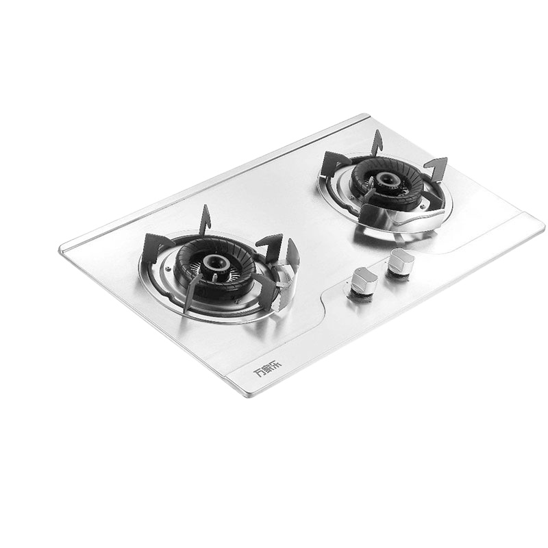 万家乐 JZT-QA10 电子点火 双眼灶天然气 燃气灶