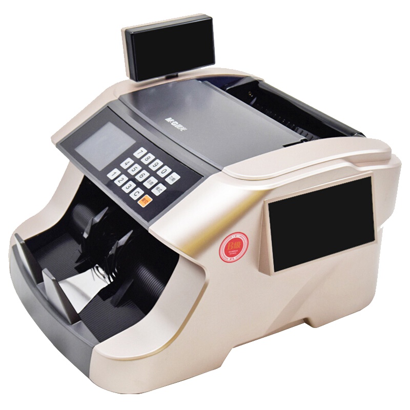 晨光(M&G)AEQ91839点钞机金色 B类点验钞机 办公商务用验钞机 USB端钞票人民币鉴别仪 数钱机