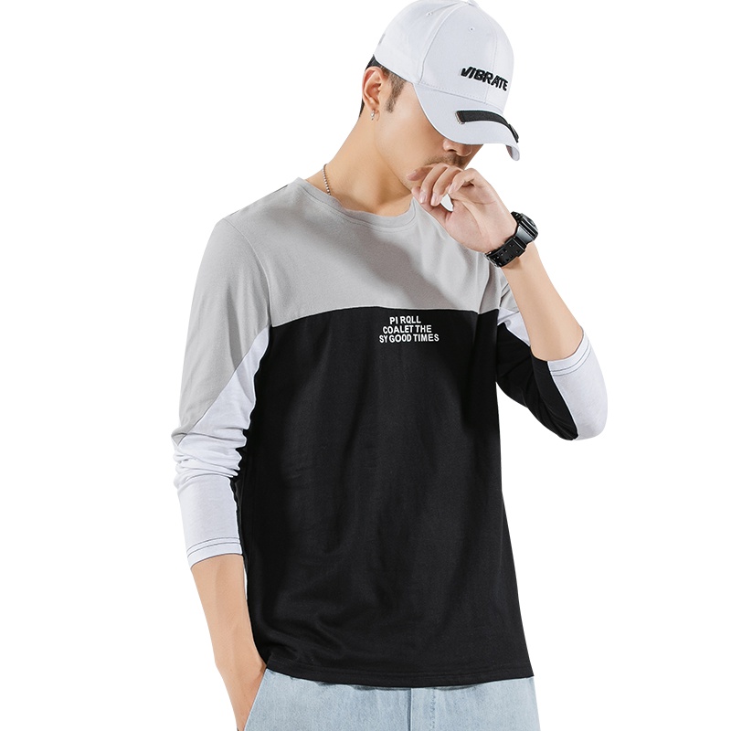 白渠休闲t恤男短袖潮牌2021夏季新款时尚宽松男韩版中袖潮流半袖体恤HL.3133