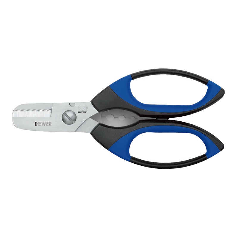 德国HEWER不锈钢电工剪刀 特殊的硬化工艺强化, 提供更高的耐用性性能。HS-3108S
