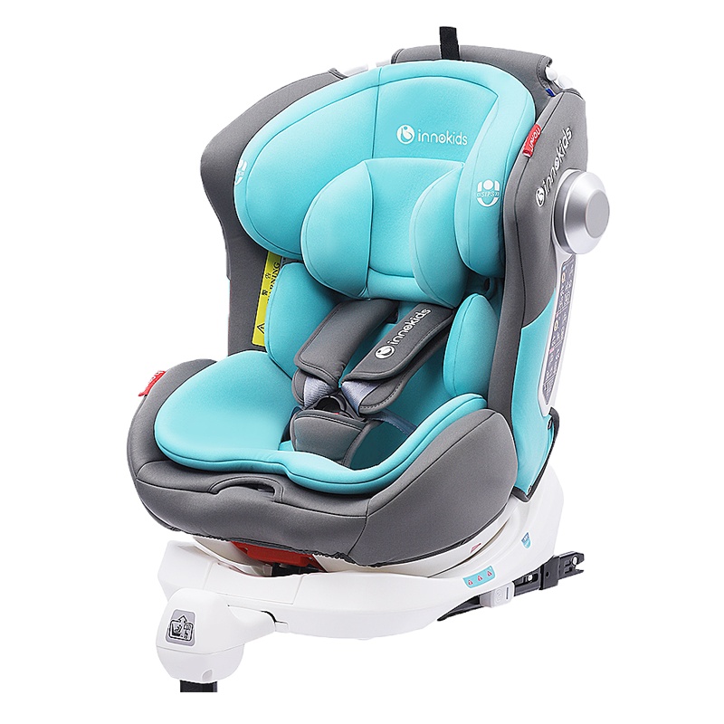 innokids儿童安全座椅0-4-12岁汽车用婴儿宝宝车载360度旋转智能