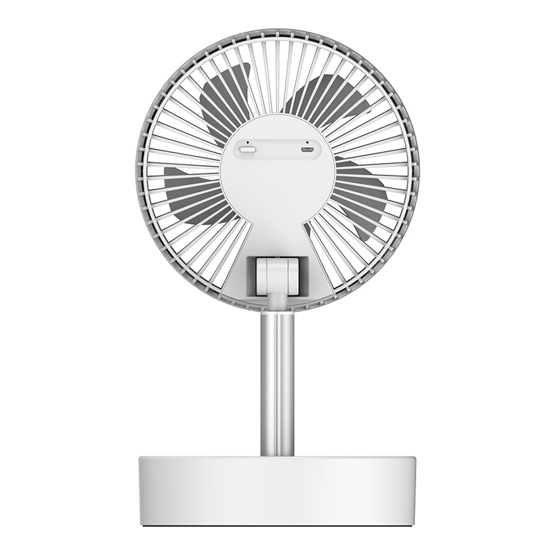 志高伸缩折叠风扇宿舍电风扇学生随身低噪大风力USB可充电便携落地电扇