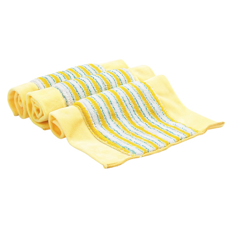 菲仕康平板拖把夹固式替换布配布夹拖布拖地布毛巾1片装38*28cm