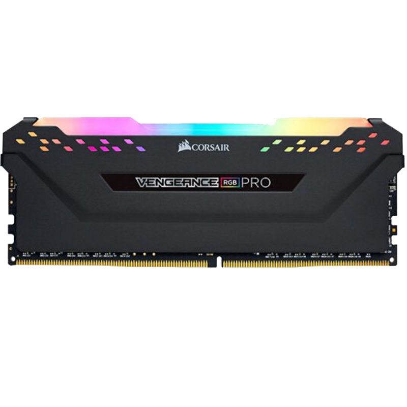 美商海盗船(USCORSAIR)DDR4 3000 16GB 台式机内存条 复仇者RGB PRO灯条 电竞玩家款