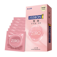 [苏宁自营]杰士邦jissbon零感超薄玻尿酸清薄倍润10只避孕套超薄男安全套性兽正品旗舰男用女用套套计生用品
