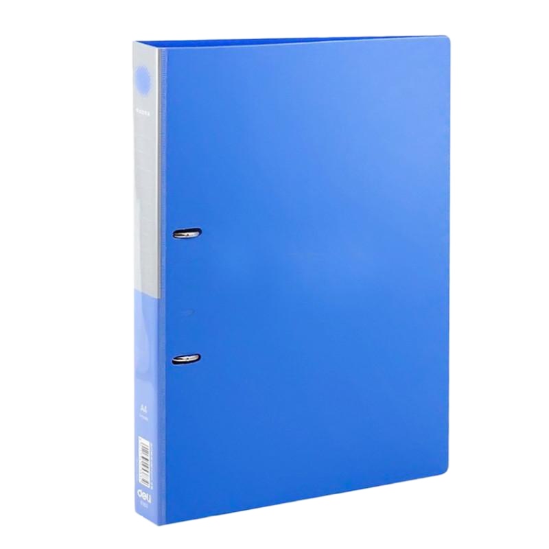 得力a4文件夹5383两孔文件夹A4 活页夹A4打孔文件夹文件夹档案夹