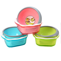 企业定制 厨享沥水两件套 淘米篮 500套起售 不支持零售