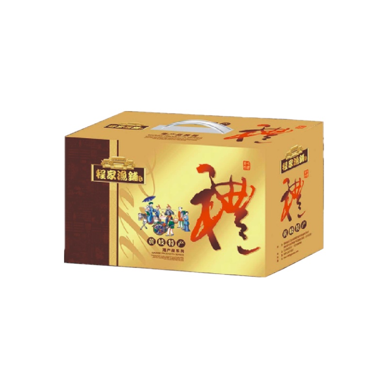 程家渔铺 碧海珍品组合 2658g 鱼面、蛏干、鱿鱼干、大黄鱼干、对虾干、虾皮、丁香鱼干、干贝 中秋年货组合