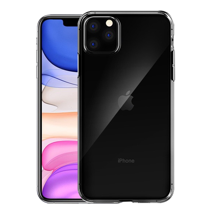 送钢化膜]溪特 2019新款苹果iphone11手机壳保护壳(6.1英寸)超薄透明硅胶保护套抗爆防刮保护软壳手机配件