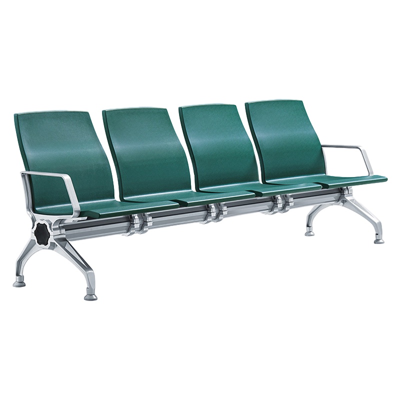 创世人 办公家具四人位连排椅机场椅银行医院等候椅公共座联排长椅子