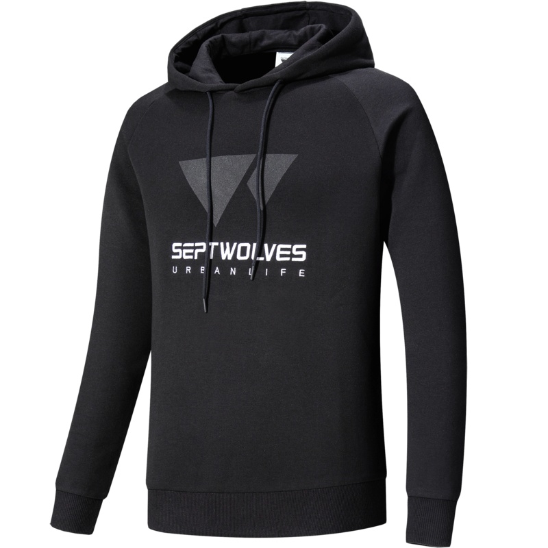 七匹狼男士卫衣2020秋季新款潮牌宽松连帽体恤衫男装春秋长袖T恤