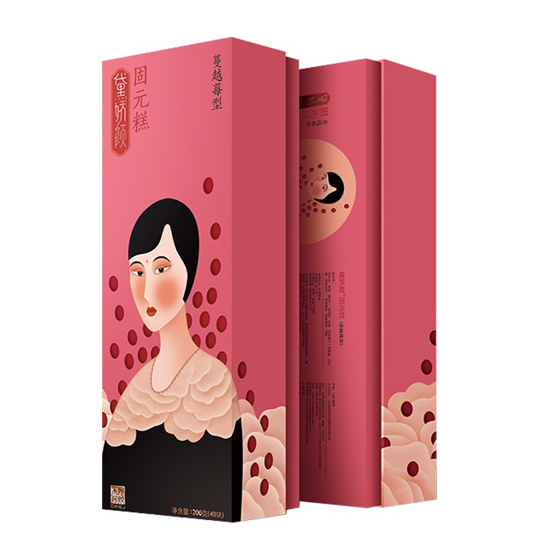 东阿阿胶/DEEJ 黛娇颜固元膏200g/礼盒装(蔓越莓口味)