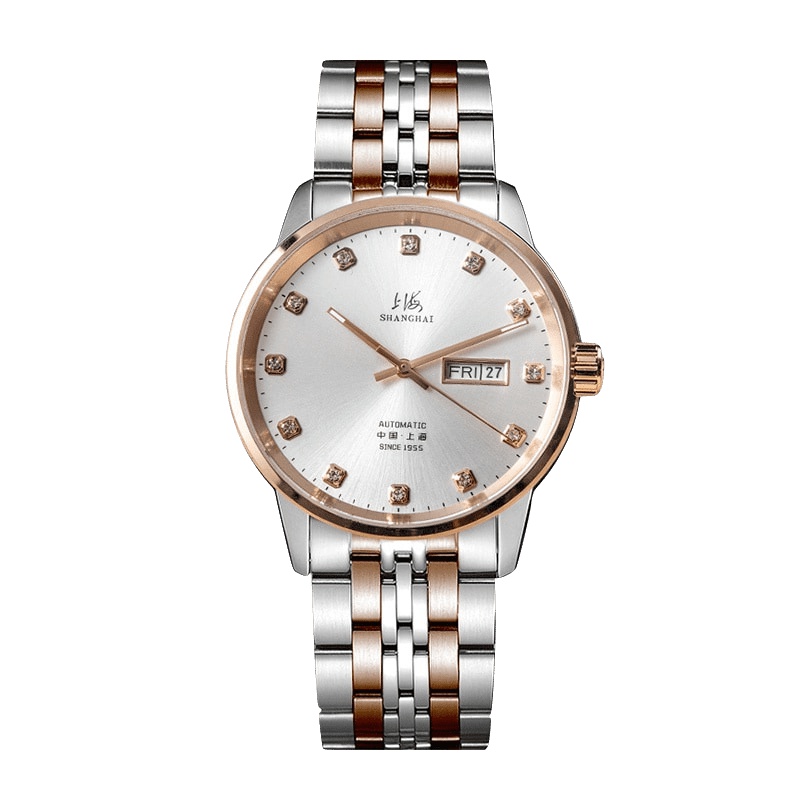 上海手表正品机械表男士全自动机械手表休闲国产手表情侣款2019新款表797