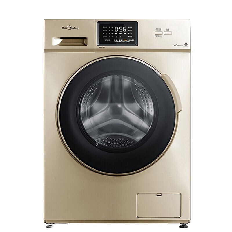美的（Midea）MB80-6200DQCG 8公斤全自动波轮，大容量变频触摸屏洗衣机快净洗天瀑系列新品