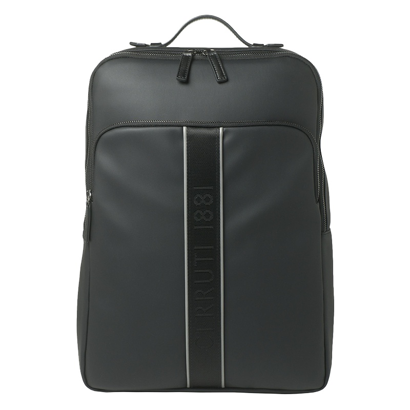 CERRUTI 1881斯普林系列黑色双肩包NTR811A