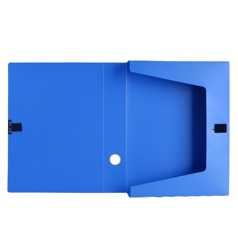 正彩(ZNCI)PP背宽25mm档案盒A4文件盒资料收纳塑料盒大容量档案盒子1307 5个装