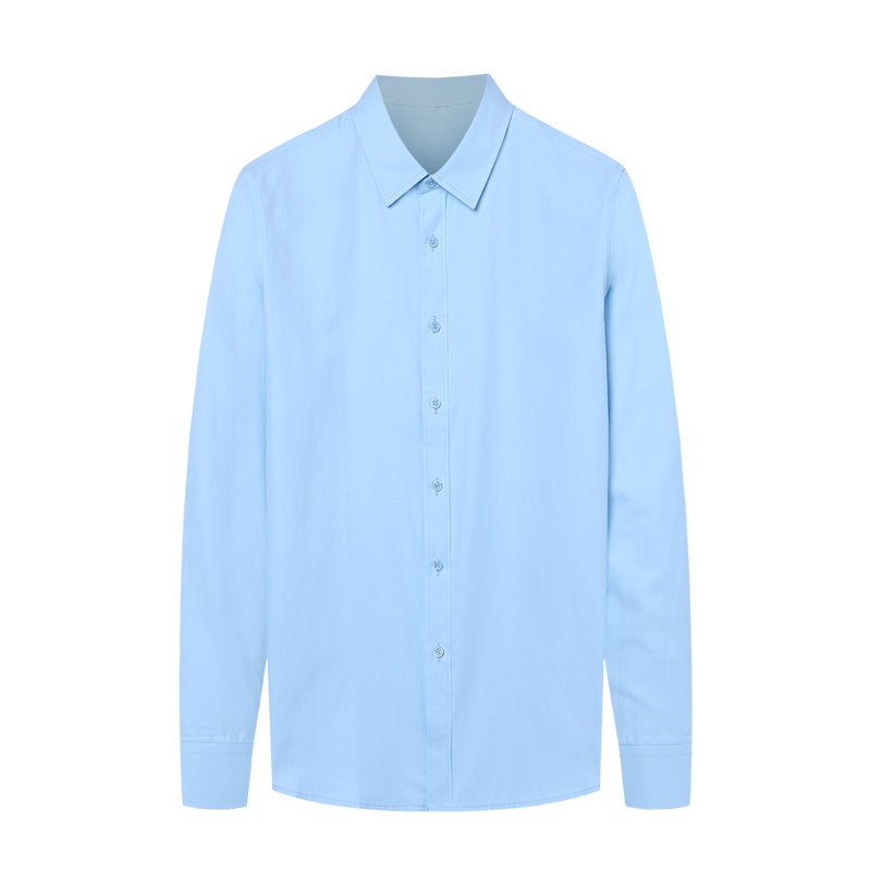 秋季新款湘牧品牌男士长袖衬衫商务休闲职业装男士正装男士衬衣